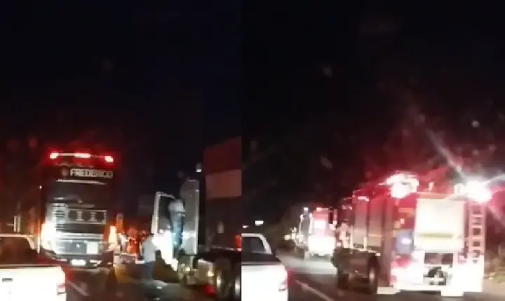 Acidente com ônibus da dupla sertaneja João Neto e Frederico na BR-040, em MG, deixa feridos