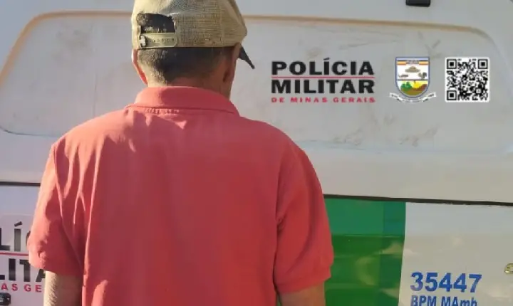 Acusado de estuprar a própria neta em Uberaba é preso nesta quinta (1º) na zona rural de Araxá