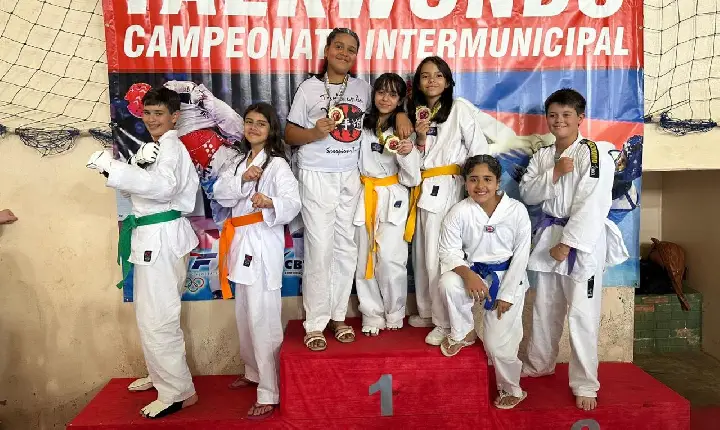 Atletas de Campos Altos brilham no Campeonato Intermunicipal de Taekwondo