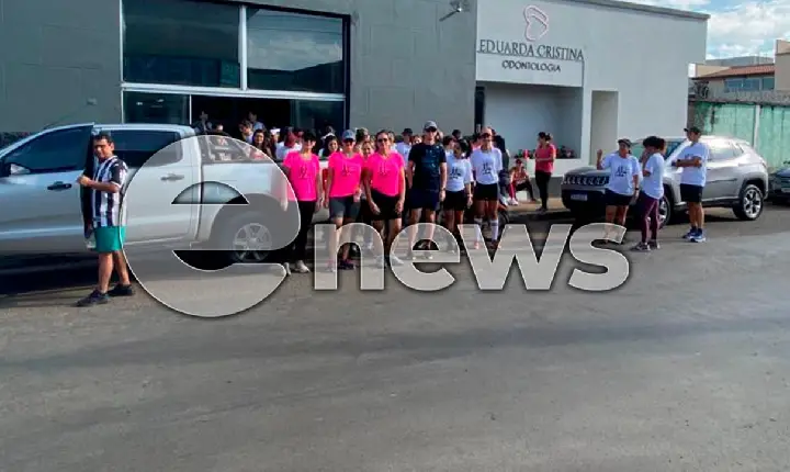 CAAMG e OAB promovem caminhada em alusão ao mês da mulher, em Campos Altos
