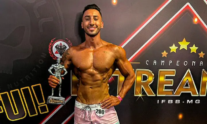 Campos-altense fica em 2° lugar em Campeonato de Fisiculturismo disputado em Belo Horizonte