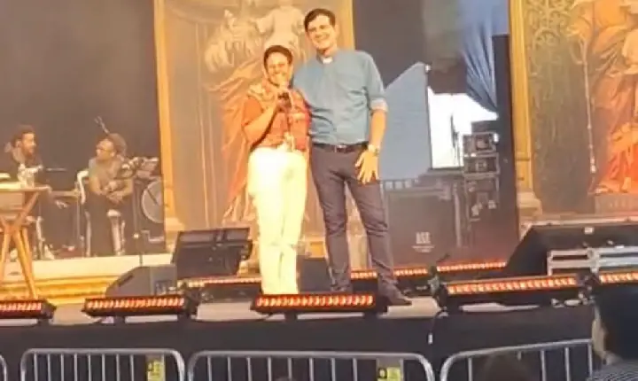 Campos-altense participa de encontro com Padre Reginaldo Manzotti no Retiro Nacional Evangelizar