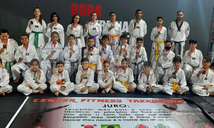Campos Altos é destaque novamente em Minas Gerais com crianças praticantes do Taekwondo