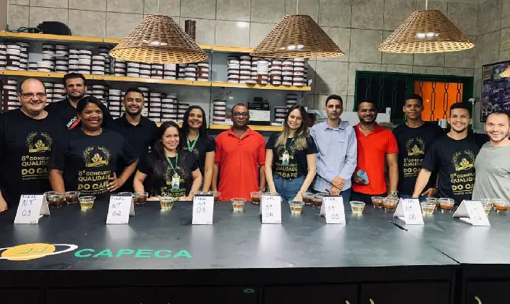 CAPECA realiza cupping de amostras participantes do 8° Concurso de Qualidade dos Cafés