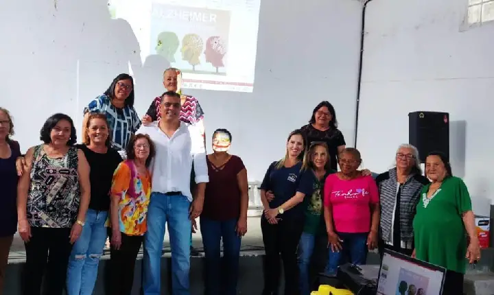 'Clube da Melhor Idade' promove palestra sobre Alzheimer em Campos Altos