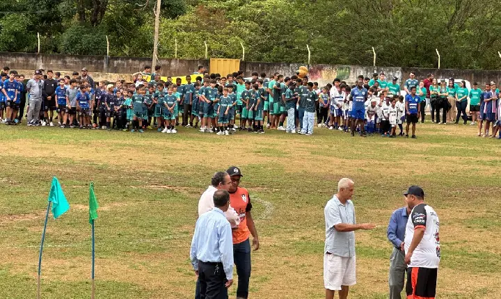 Começou a 2° Copa Sicoob Crediagro de Categoria de Base , em Campos Altos MG