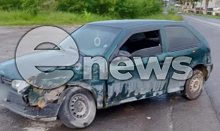 Condutor inabilitado é multado em quase R$ 5 mil após se envolver em acidente na BR-354