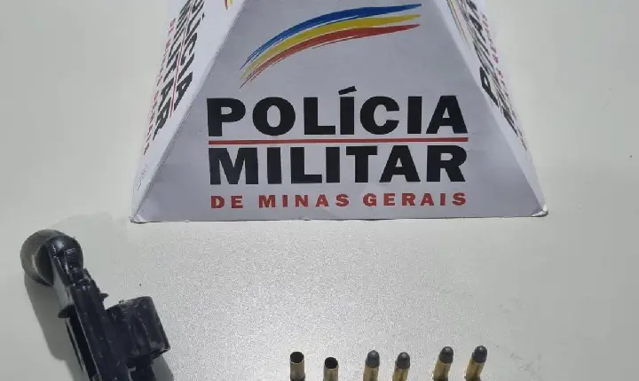 Confronto familiar termina com disparo de arma de fogo e prisão de suspeito, em Ibiá