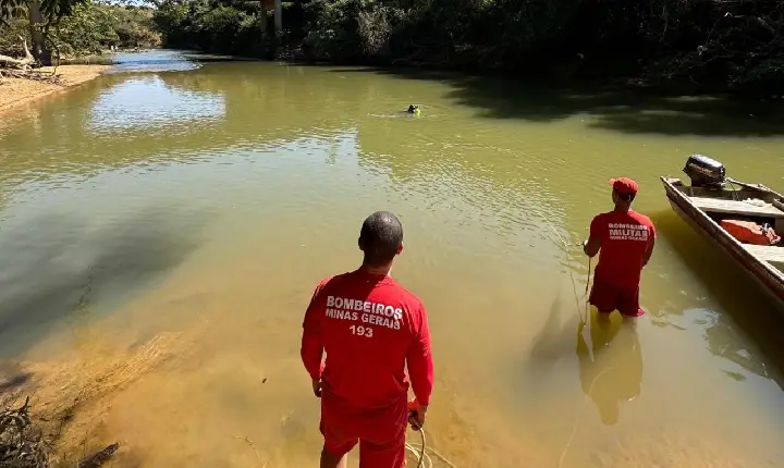 Corpo de adolescente que desapareceu no Rio Misericórdia, em Ibiá, é encontrado