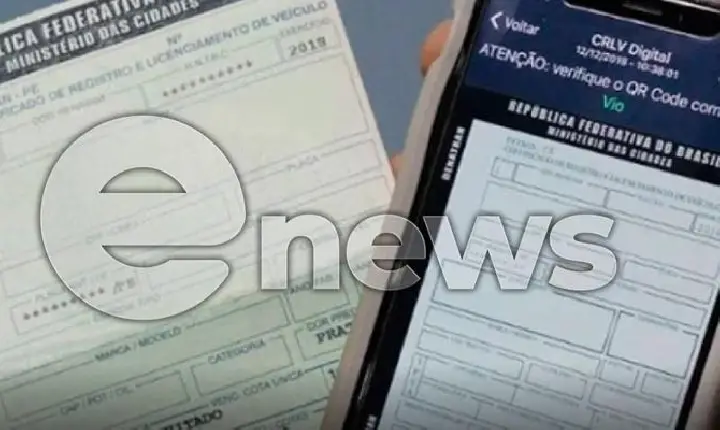 CRLV 2021 será obrigatório em Minas a partir desta quarta-feira