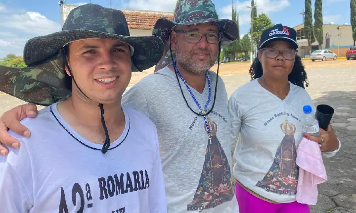 Desde 2008, grupo de Luz participa de romaria até o Santuário em Campos Altos