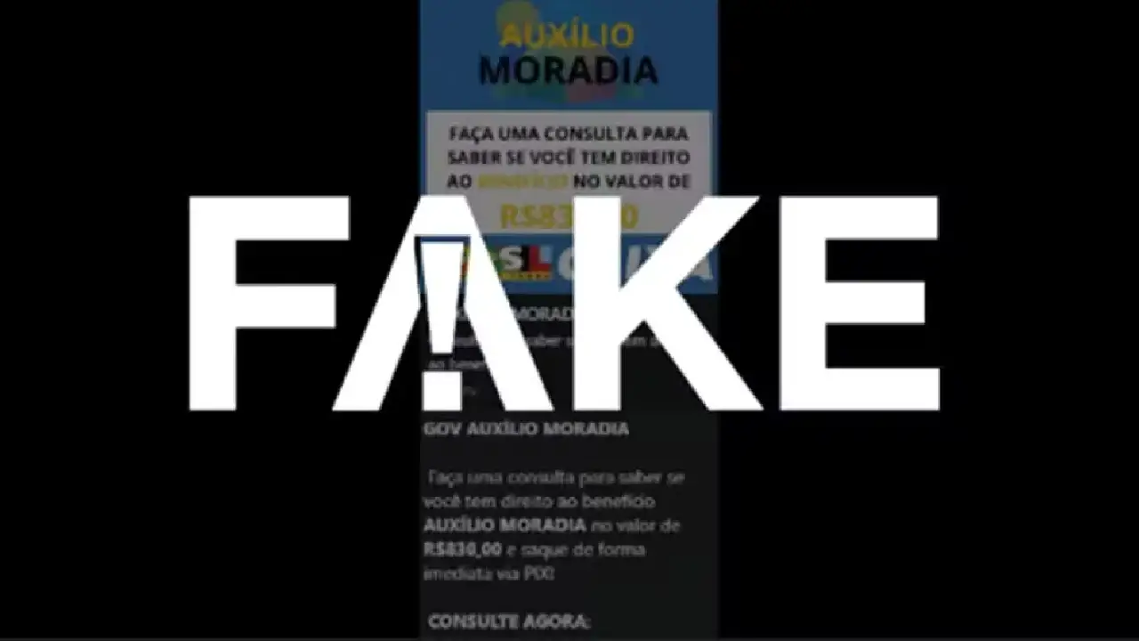 Falso “Auxílio Moradia” de R$ 830 circula em Campos Altos: trata-se de golpe