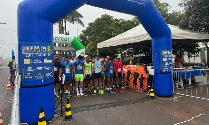 Festival Corrida e Música celebra o Dia do Trabalhador em Campos Altos com esporte, cultura e muita animação
