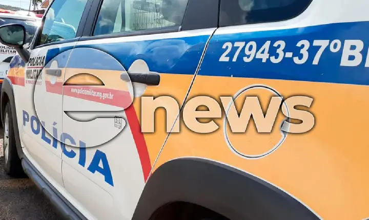 Homem com sintomas de embriaguez é preso dirigindo, no bairro Santa Terezinha em Campos Altos