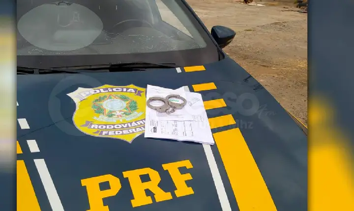 Homem de 64 anos é preso pela PRF com mandado de prisão em aberto na BR-262