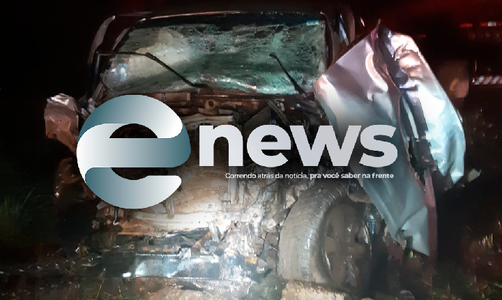 Homem de Campos Altos e mulher de Pratinha morrem em trágico acidente na BR-262