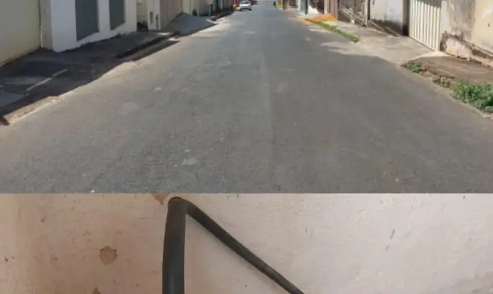 Homem sofre corte no pé esquerdo durante manuseio com Máquina em Campos Altos