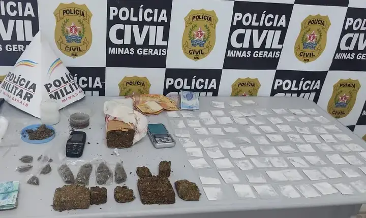 Idoso é preso em flagrante por tráfico de drogas em Pains