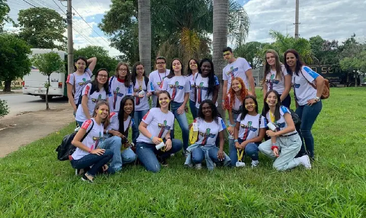 JCC de Campos Altos participa do Dia Nacional da Juventude, em Lagoa da Prata