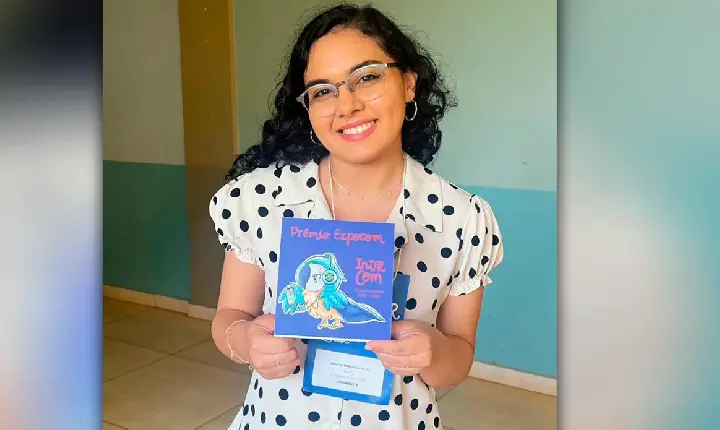 Jornalista, filha de campos-altense, é premiada no maior congresso de comunicação da América Latina