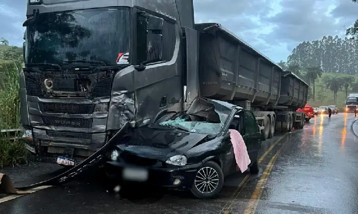 Jovem de 18 anos morre após perder controle do veículo na BR-354, município de Córrego Danta