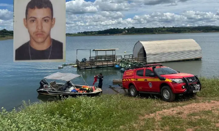 Jovem de 19 anos morre afogado ao manusear rede de pesca em Perdizes-MG