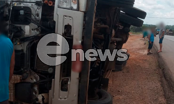 Motorista com a CNH vencida há mais de 10 anos é multado após sofrer acidente na BR-262