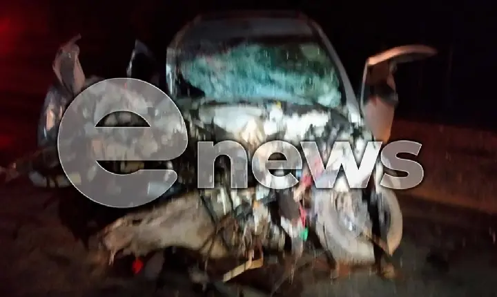 Motorista fica ferido após acidente envolvendo caminhão e caminhonete na BR-262, em Ibiá