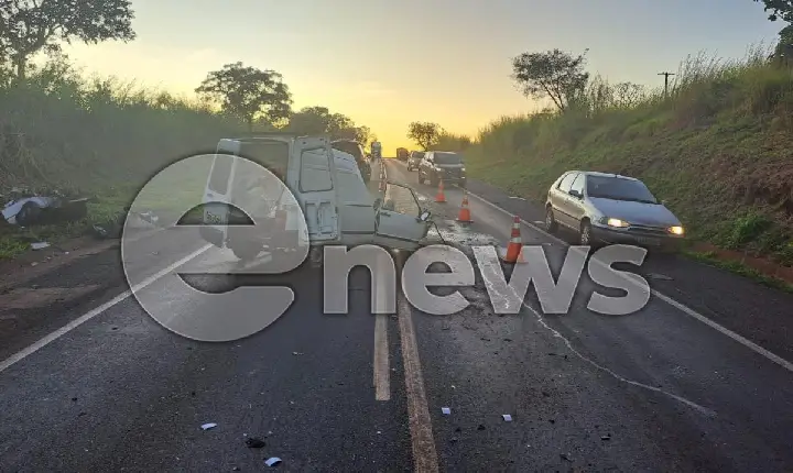 Motorista morre em acidente grave na BR 262