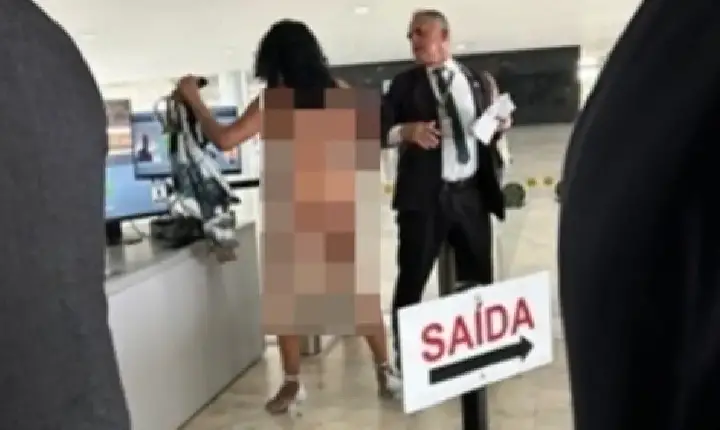 Mulher fica nua, pede reunião com Lula e precisa ser atendida por médicos no Palácio do Planalto