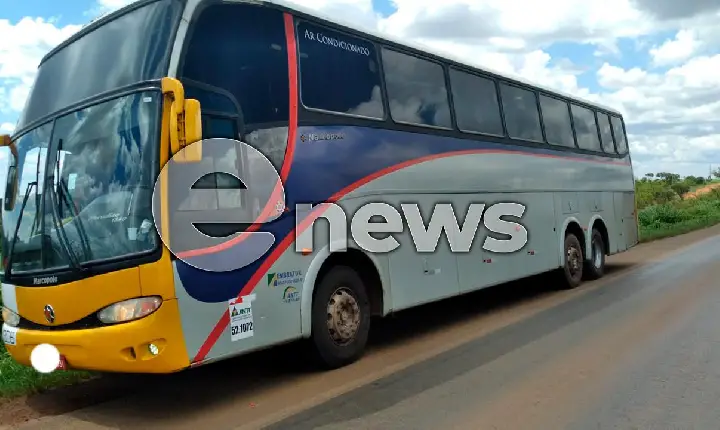 Passageiros ficam no prejuízo após pagarem por viagem até ao Maranhão e ônibus ser apreendido na BR-354
