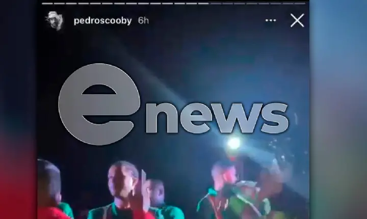 Pedro Scooby, do BBB22, grava storie ouvindo samba enredo feito em homenagem à Araxá