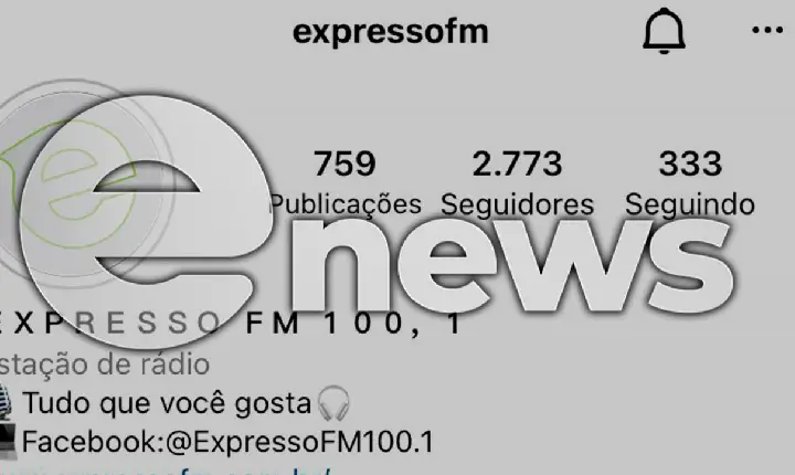 Perfil da Expresso FM no Instagram é hackeado; leia a nota oficial