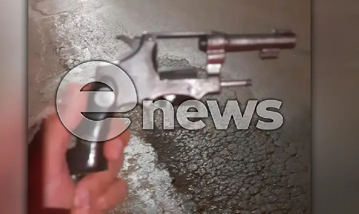 PM localiza arma que pode ter sido comprada em Campos Altos; dois foram presos