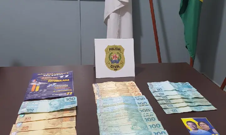Polícia Civil prende dois homens por suspeita de compra de votos em Perdizes