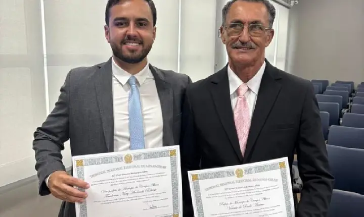 Prefeito, vice e vereadores eleitos em Campos Altos são diplomados