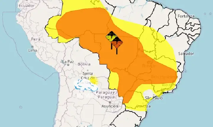 Prepare o guarda-chuva: os próximos dias serão de chuvas intensas em grande parte do país