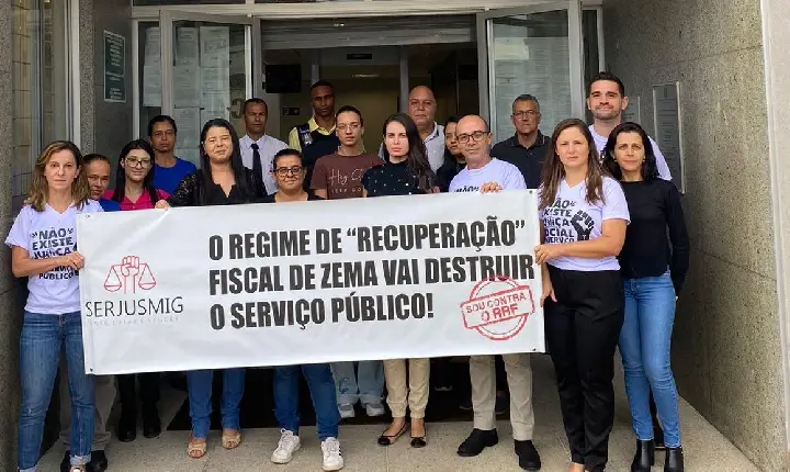 Servidores do Fórum de Campos Altos unem-se contra o Regime de Recuperação Fiscal em Minas Gerais