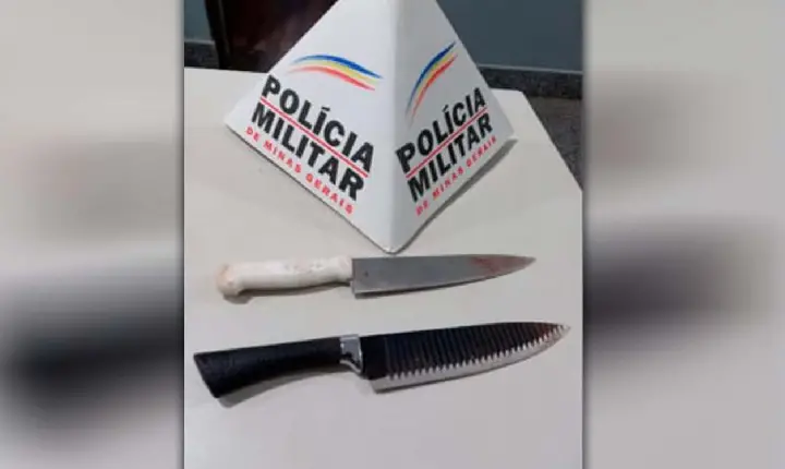 Suspeito de esfaquear homens é preso pela Polícia Militar em São Gotardo