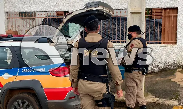 Suspeitos de roubarem R$ 6 mil reais são presos pela Polícia Militar, em Campos Altos