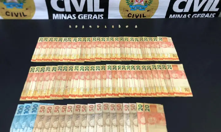 Tráfico de drogas: Polícia Civil prende suspeitos de envolvimento com o crime, em Campos Altos
