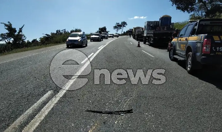 Veículo da Triunfo Concebra se envolve em acidente entre Campos Altos e Araxá