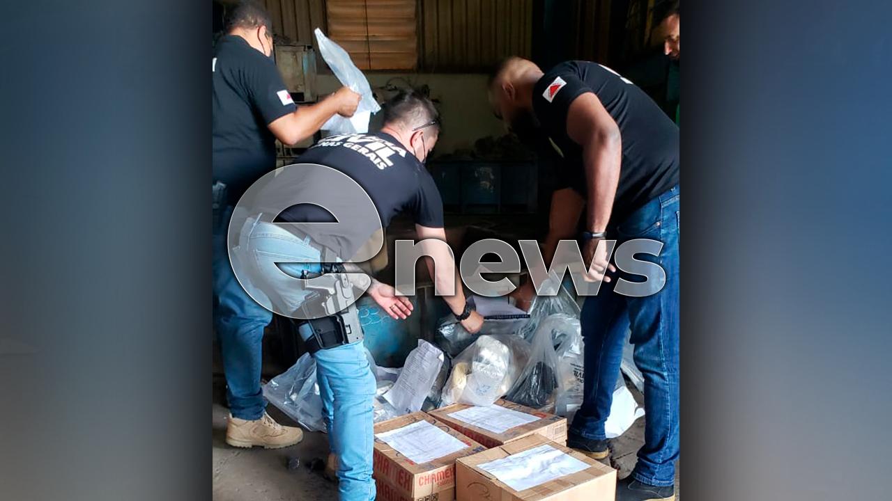 Delegacia de Tóxicos de Araxá conta com apoio da PC de Campos Altos para incineração de drogas