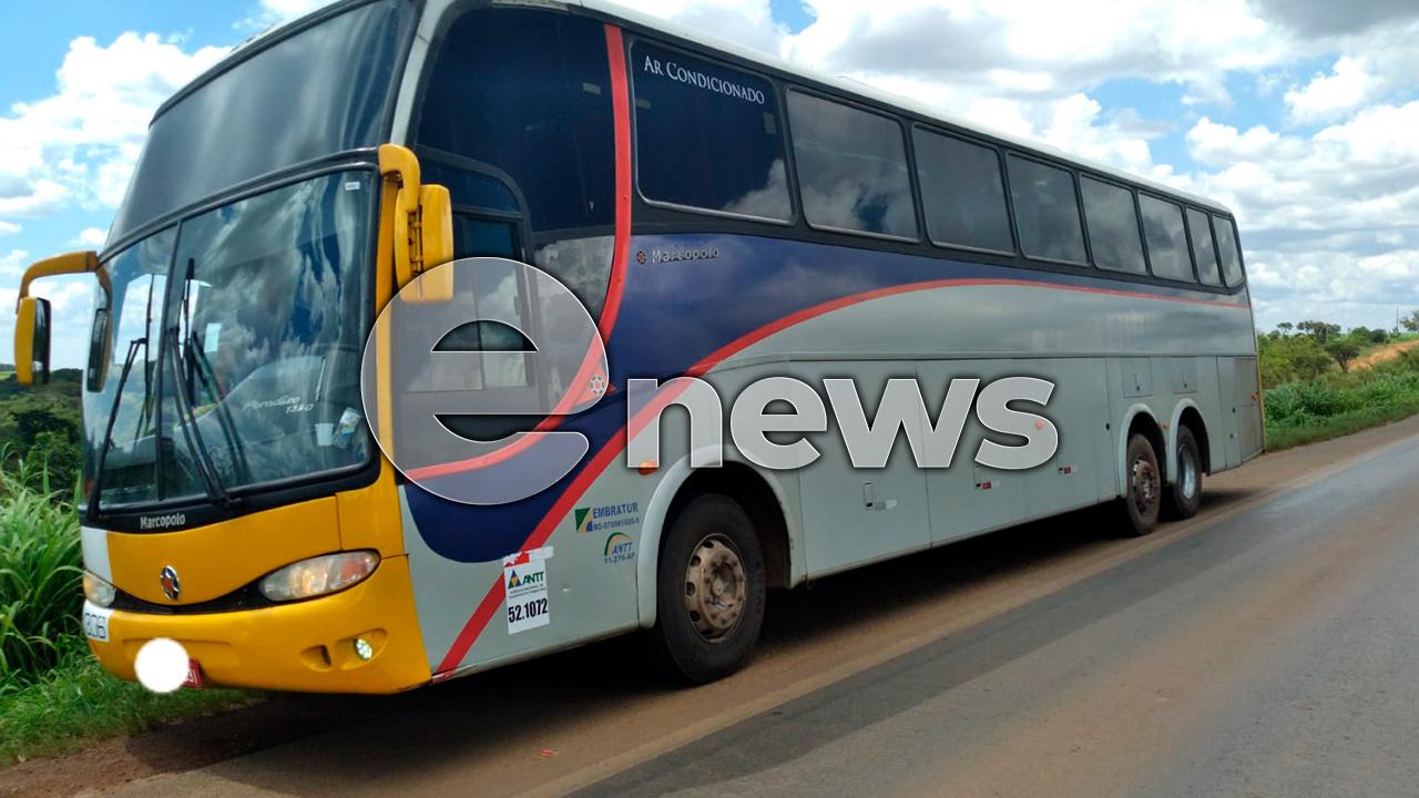 Passageiros ficam no prejuízo após pagarem por viagem até ao Maranhão e ônibus ser apreendido na BR-354