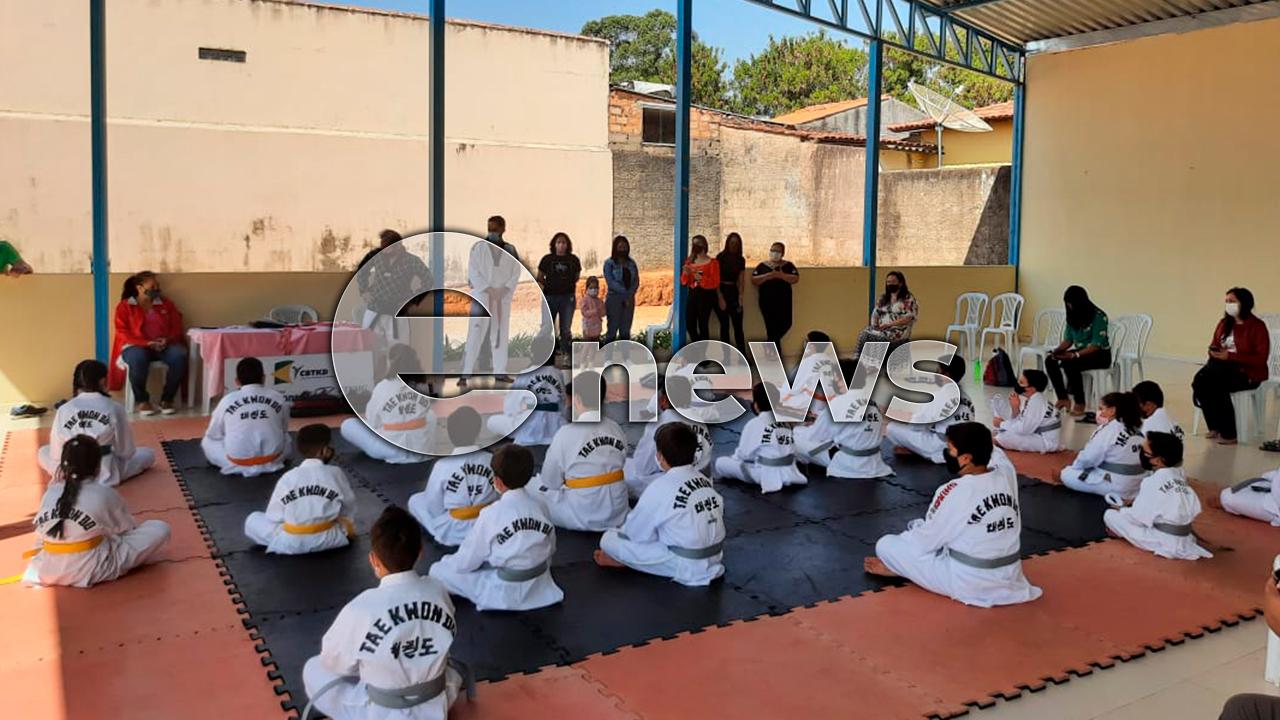 Atletas praticantes do Taekwondo em Campos Altos participarão de evento de graduação de faixa