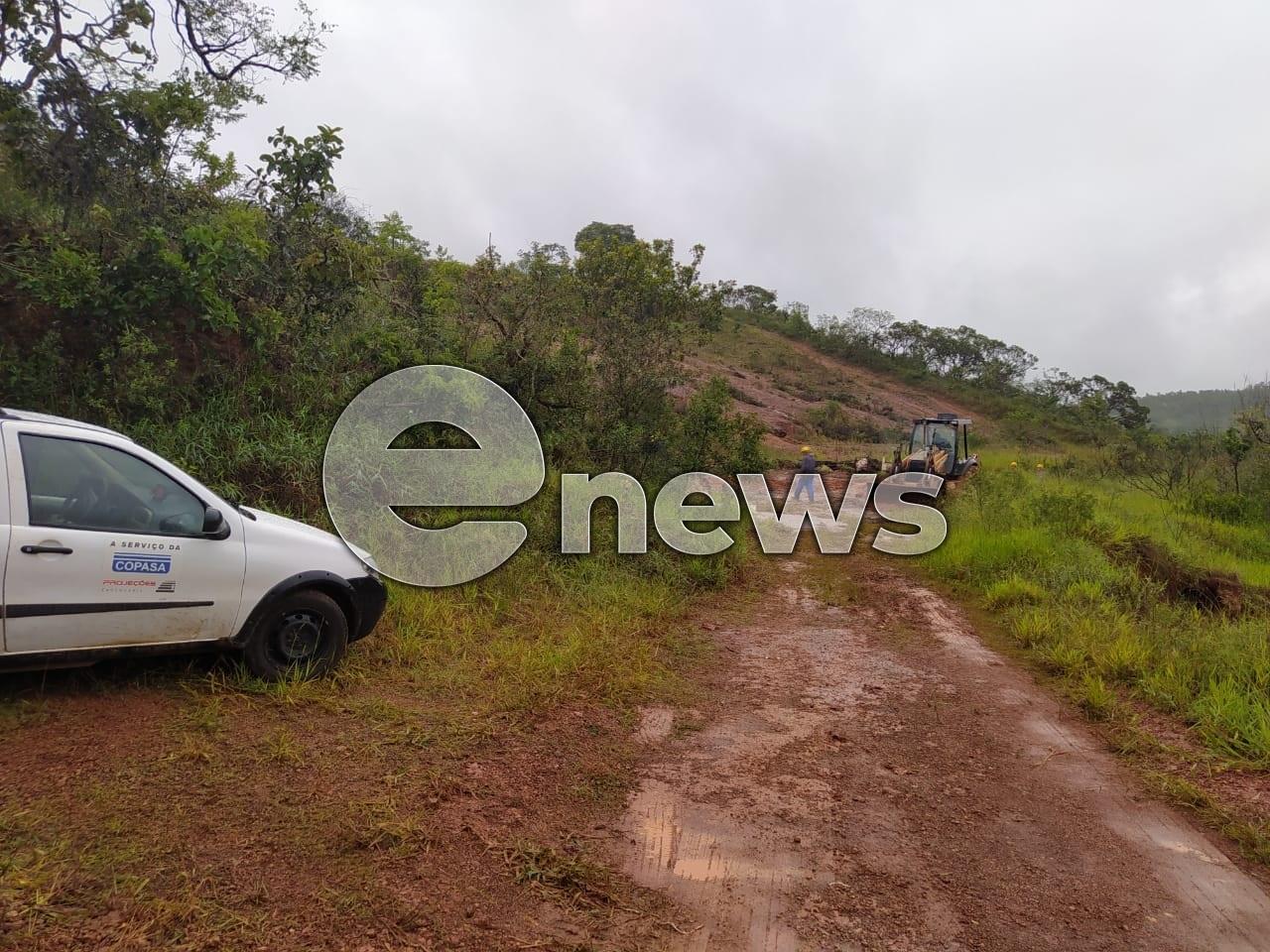 Copasa inicia obras para normalização do serviço de distribuição de água em Campos Altos