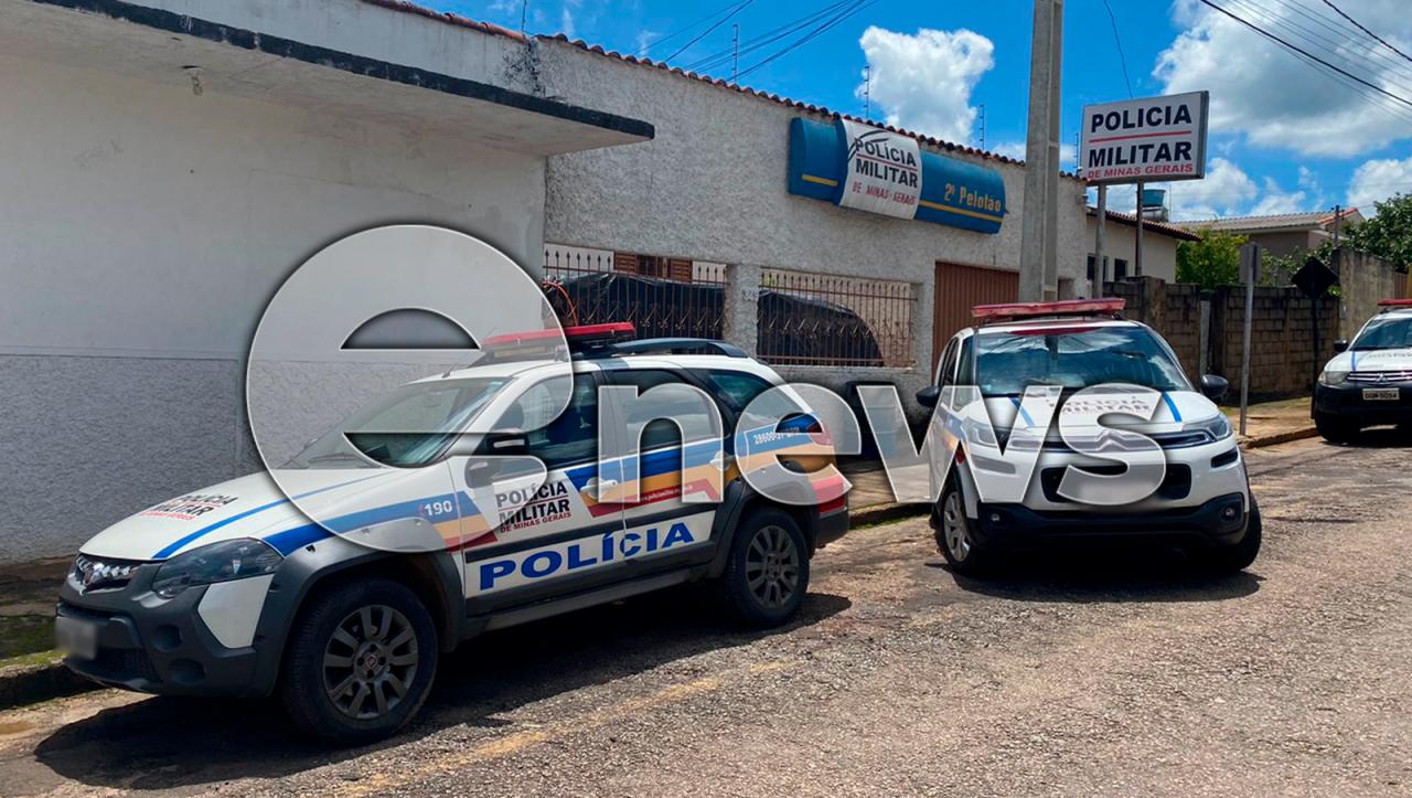 Perseguição policial termina com homem preso, em Campos Altos; outro indivíduo tentou atropelar policial