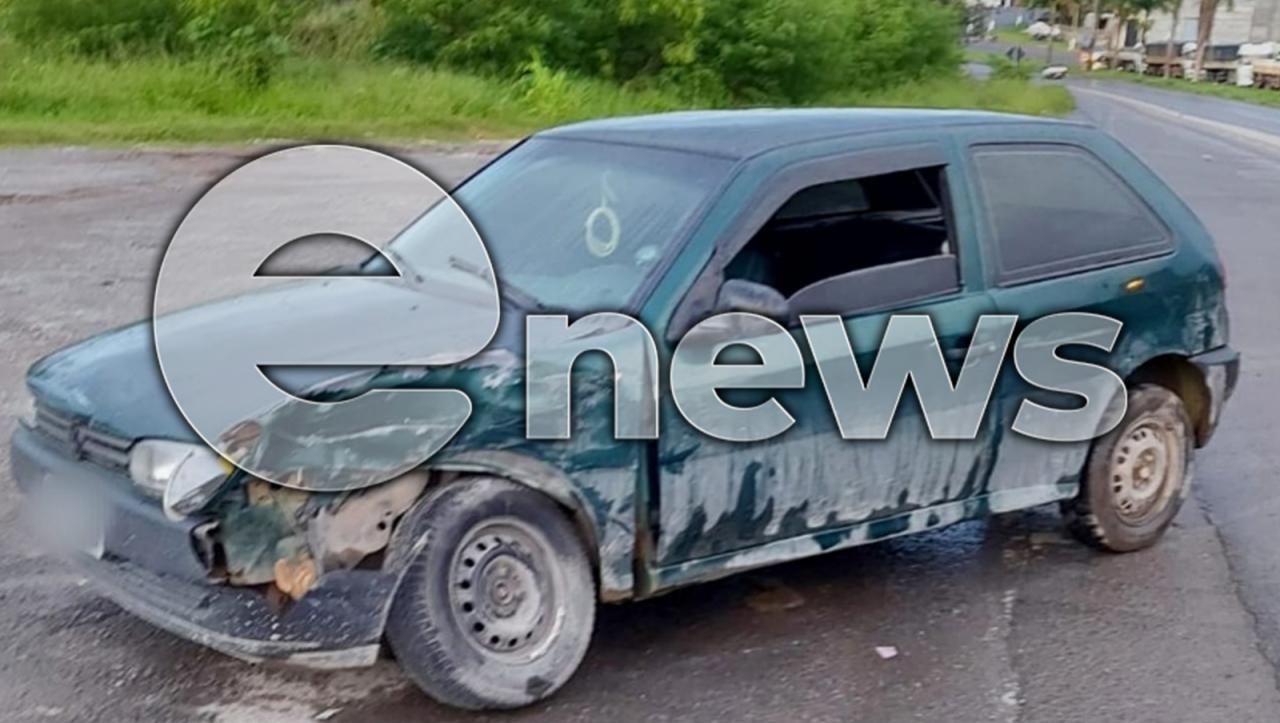 Condutor inabilitado é multado em quase R$ 5 mil após se envolver em acidente na BR-354