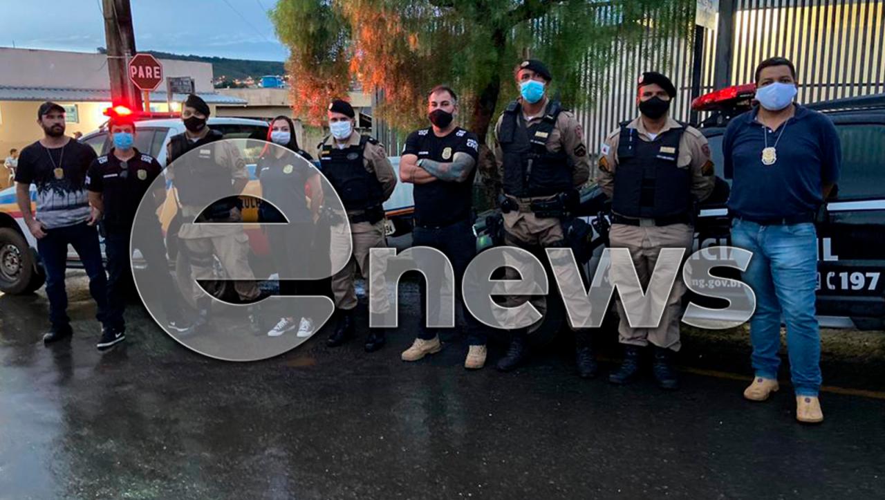 Suspeitos de saquearem carga na BR-262 são presos em operação conjunta da PM e PC, em Campos Altos