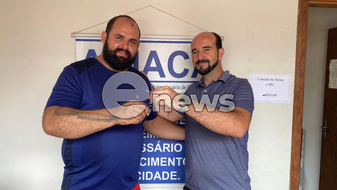 Vitor Leandro Ribeiro é o novo presidente da Associação Comercial de Campos Altos